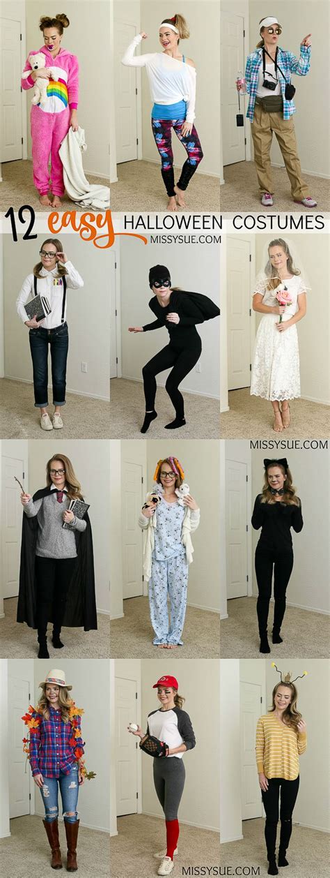 easy last minute halloween costumes|easy and comfortable halloween costumes.